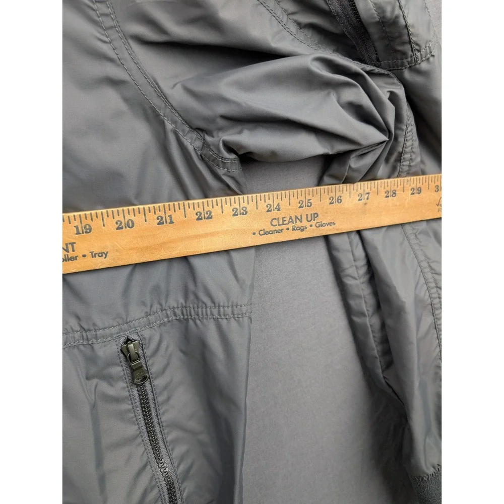 Tommy Hilfiger Mens Gray Full Zip Bomber Jacket‎ Lightweight Windbreaker XL